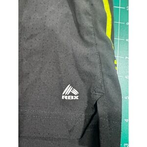 RBX Performance Mens X-Dri Black Mesh Athletic Training Shorts Size Medium
